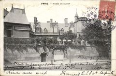 CPA Paris Musee De Cluny