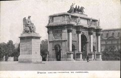 CPA Paris Arc De Triomphe Du Carrousel