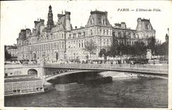 CPA Paris L'Hotel De Ville