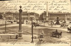 CPA Paris La Place De La Concorde