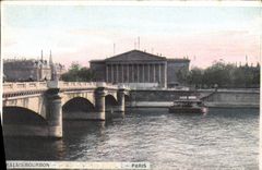 CPA Palais Bourbon Paris