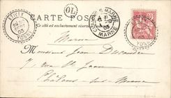 CPA Paris Colonne Vendome