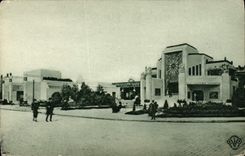 CPA Une Echappee Sur L'Esplanade Exposition Internationale Des Arts Decoratifs Paris 1925