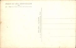 CPA Paris Et Ses Merveilles Nouveau Pont Et Place De La Concorde