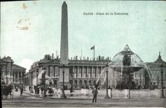 CPA Paris Place De La Concorde