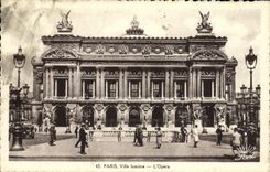 CPA Paris Ville Iumiere L'Opera