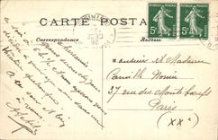 CPA Paris Le Pont alexandre III Bateau Peniche