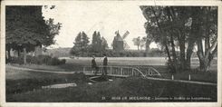 CPA Bois De Boulogne Derriere Le Moulin De Longchamp