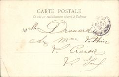 VINTAGE POSTCARD the Bois de Boulogne In Autimne Pre Catelan Country cottage Bengall Paris