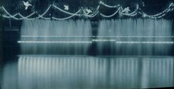 CPA Paris Exposition des Arts Decoratifs 1925 Vue de nuit sur le pont d'Orsay