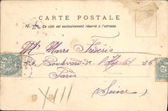 VINTAGE POSTCARD Paris Luxembourg Paris