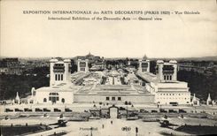 CPA Exposition Internationale Des Arts Decoratifs Paris 1925 Vue Generale
