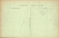 Exposición internacional de París de la POSTAL de la VENDIMIA de los artes decorativos PariVue total de la explanada tomada del hotel del Invalids