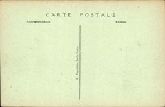 Exposición internacional de París de la POSTAL de la VENDIMIA de la casa decorativa de los artes de Nancy y del área del al este de Francia