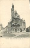CPA Paris Eglise Saint Etienne Du Mont