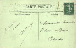 VINTAGE POSTCARD Paris the Park De Montsouris