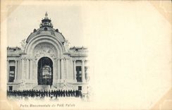 CPA Porte Monumentale Du Petit Palais