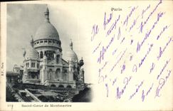 CPA Porte Sacre Coeur De Montmartre