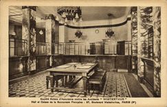 VINTAGE POSTCARD Swiss Soclete of Insurance Against Accldents Winterthur Boulevard Malesherbes Paris Malesherbes Boulevard