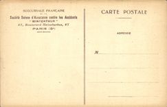 CPA Soclete Suisse d'Assurance Contre Les Accldents Winterthur Boulevard Malesherbes Paris Boulevard Malesherbes