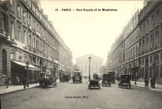 CPA Paeis Rue Royale Et La Madeleine