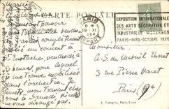 CPA Paris Le Pont De l'alma