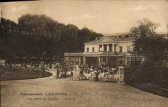 CPA Restaurant Ledoyen Champs Elysees Paris