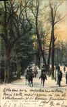 CPA Paris Le Bois De Boulogne Aux Acacias Chevaux
