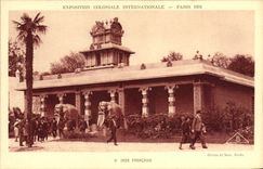 CPA Exposition Coloniale Internationale Paris 1931 Inde Francaise Elephant