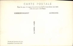 VINTAGE POSTCARD the Terrace Beillard Road Of Belt Of the Lake Fair Colonial 1931