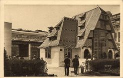 CPA Paris Exposition Internationale des Arts Decoratifs Paris 1925 pavillon de Mulhouse