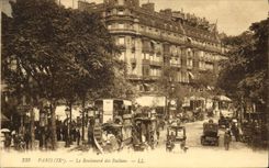 CPA Paris Le Boulevard des Italiens