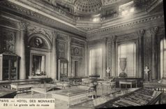 CPA Paris Hotel Des Monnaies La Grande Salle du Musee