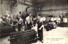 CPA Paris Hotel Des Monnaies La Coulee