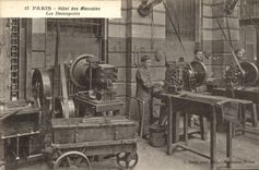 CPA Paris Hotel Des Monnaies Les Decoupoirs