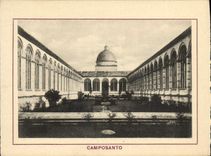VINTAGE POSTCARD Camposanto