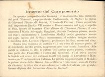 Al de Camposanto Corridolo de la POSTAL de la VENDIMIA meridional