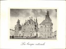 Carretera principal de Amberes BLanque de la POSTAL de la VENDIMIA