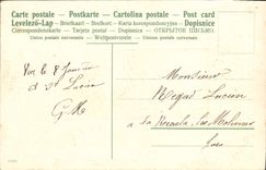 CPA Fantaisie Bonne fete oiseau