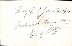 VINTAGE POSTCARD Good Fantaisie celebrates birds