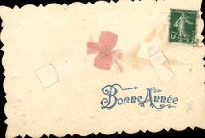 CPA Fantaisie Bonne annee