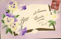 CPA Fantaisie Fleurs