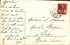 CPA Fantaisie Fleurs