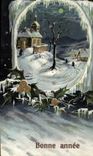 CPA Fantaisie Bonne annee
