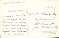 CPA Fantaisie Bonne annee