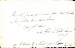 VINTAGE POSTCARD Fantasy Flag French 1915 (drew with the hand) Bihorel close Rouen