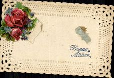 VINTAGE POSTCARD Fantasy Bonen Brodee year