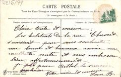 CPA Fantaisie Bonne annee Moulin a vent