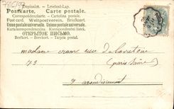 VINTAGE POSTCARD Fantasy Clover ladybird