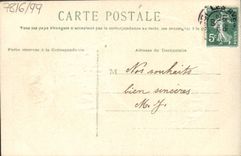 CPA Fantaisie Bonne annee Lune